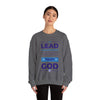 Lead, Work, Trust God - Unisex Heavy Blend™ Crewneck Sweatshirt