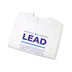 Lead, Work, Trust God - Unisex Heavy Blend™ Crewneck Sweatshirt